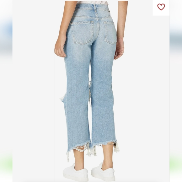 Maggie Mid-Rise Straight-Leg Jeans New with Tags - Picture 4 of 10